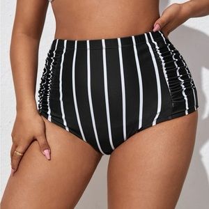 Shein High Rise Pin Up Style Bikini Bottoms size 1X